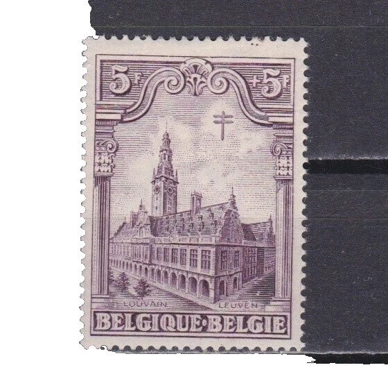 Полупочтовые марки Бельгии