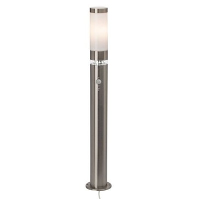 Brilliant Außen-Standleuchte Bole edelstahl Außenleuchte Außenlampe