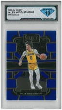 2023-24 Panini Select JALEN HOOD-SCHIFINO #99 Rc Blue 💎 DSG 10 Gem Mint