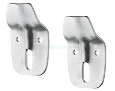Pair Basin Wall Bracket *HEAVY DUTY* (Small Basin Use) Wall Hung Basin Bracket