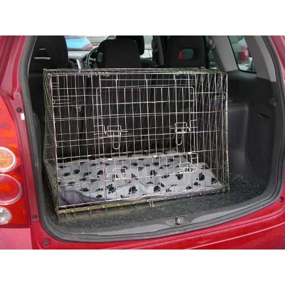 Sloping Dog pet puppy travel training cage crate transporter for Mazda Premacy