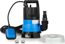 400W 7500L/H Submersible Water Pump with Hose, Water Pump to Empty Hot Tube with
