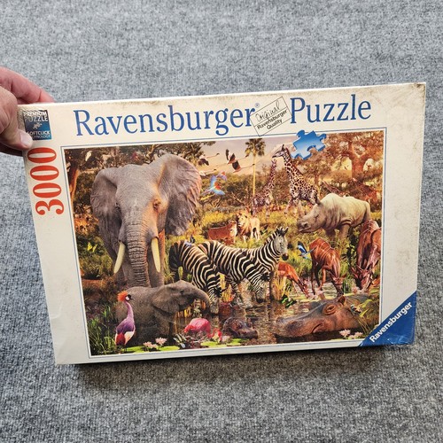 Rompecabezas Ravensburger African Animals 3000 piezas NUEVO SELLADO DE FÁBRICA 48”x32” - Imagen 1 de 13
