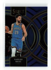 VASILIJE MICIC #106 2023-24 PANINI SELECT THUNDER RC