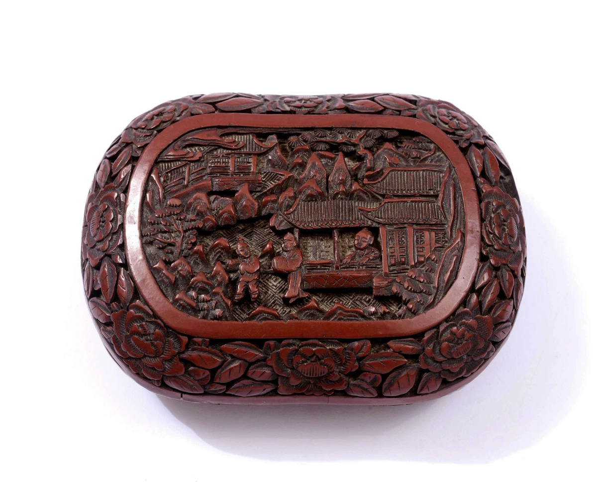 中国漆器盒| eBay