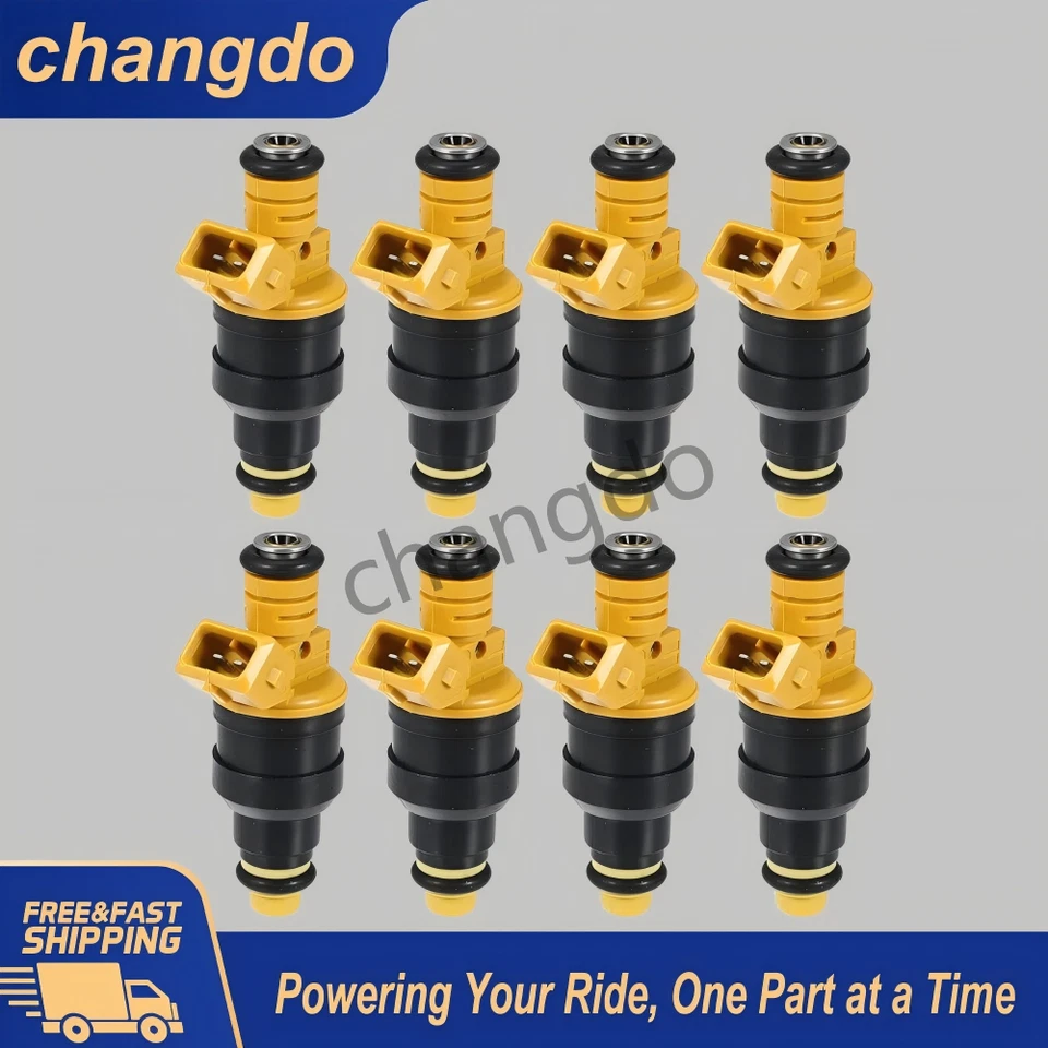 8X Bosch OEM Fuel Injector For 1993-2003 Ford F-150 F250 4.6L 5.0L 5.4L 5.8L US - Image 2 of 4