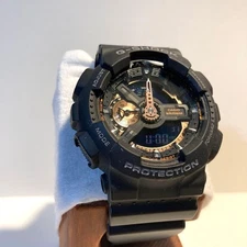 GA-1011 GA-SHOCK RESIST Digital Watch 20BAR Used G1205