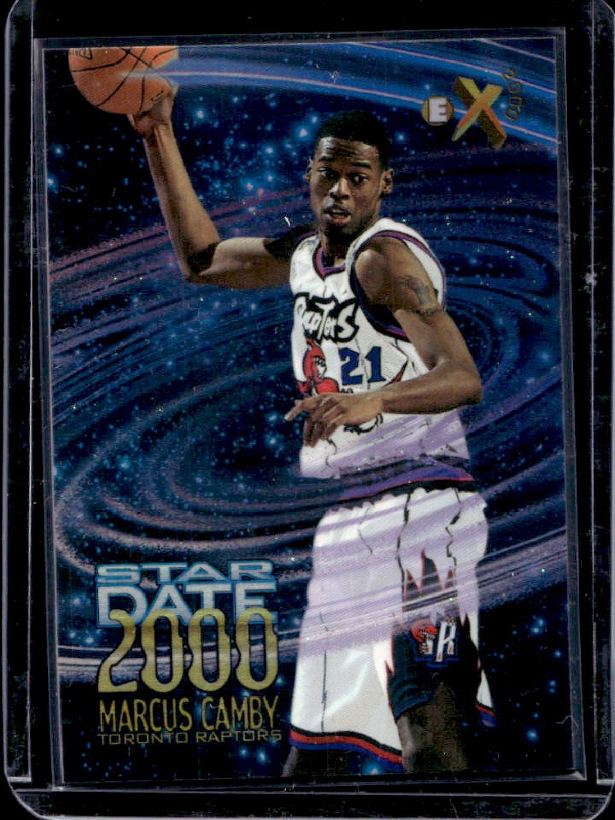 1996 Skybox EX-2000 Marcus Camby Star Date 2000 #4 Raptors