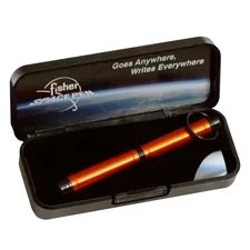 ORANGE Anodized Aluminum Backpacker Fisher Space Pen  Key Chain  BP/0 BOXED