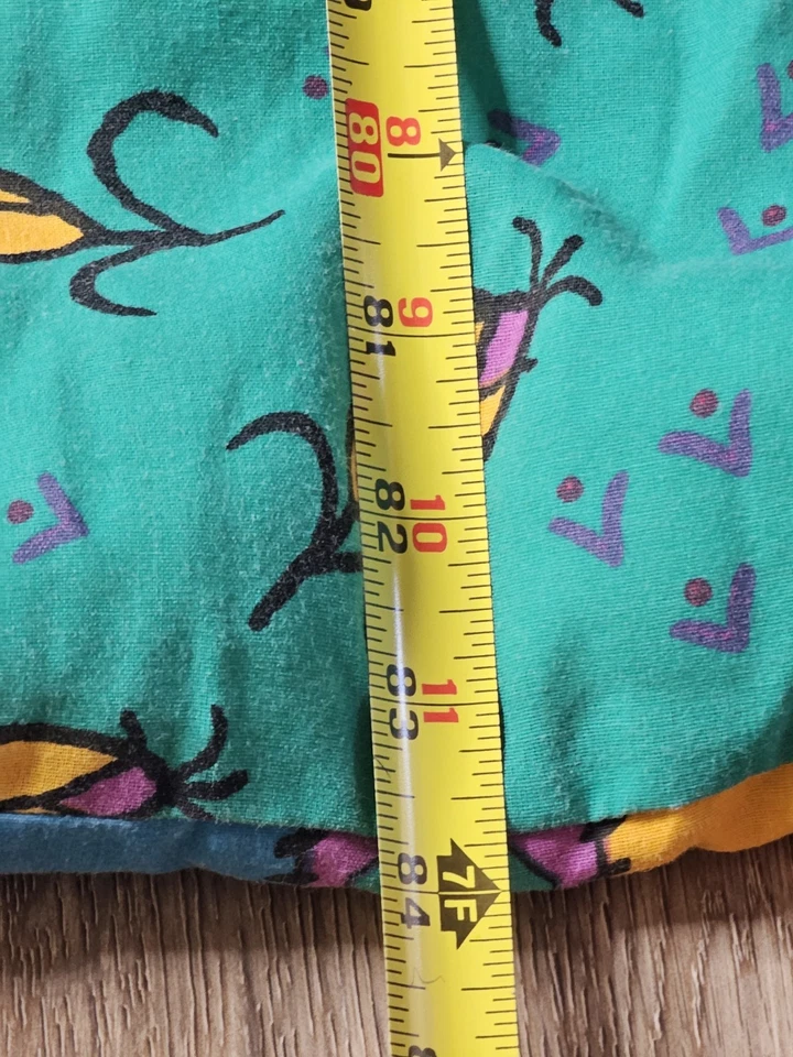 Colcha manta edredón reversible vintage años 90 Disney POCAHONTAS 60x84 Foto 4 de 4