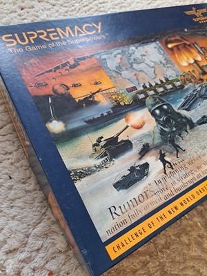 Supremacy The Game Of The Superpowers Board Game Vintage