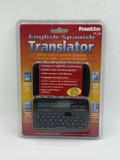 Franklin TES-106 English-Spanish Travel Translator
