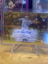 Topps Stadium Club 2026 (RC) Jake Eder Yellow Parallel On Card Auto