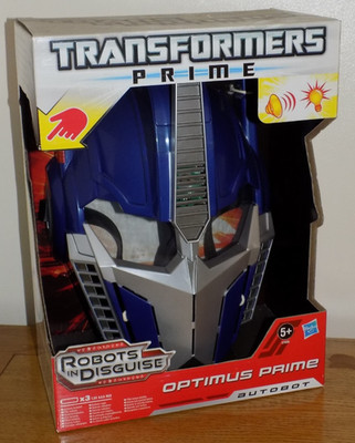 Hasbro Transformers Robots In Disguise Optimus Prime Lights & Sounds Helm NEU