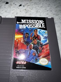 Mission: Impossible (Nintendo NES, 1985) solo cartucho