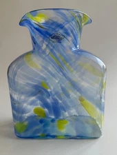 RARE! BLENKO 2014 SPRING LIMITED EDITION Full 384 Water Bottle Sandblasted 2014