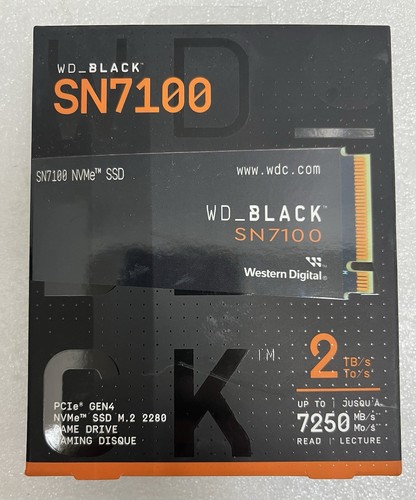 WD_BLACK SN7100 M.2 2280 2TB PCI-Express 4.0 x4 TLC 3D NAND Internal Solid St-A