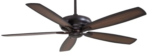 Minka Aire Kola-XL 60" Ceiling Fan - Toned Med Maple/Dark Maple 5-Blade - Picture 1 of 3