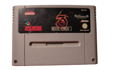 Mortal Kombat 3 - Super Nintendo Spiel - SNES - Akzeptabel
