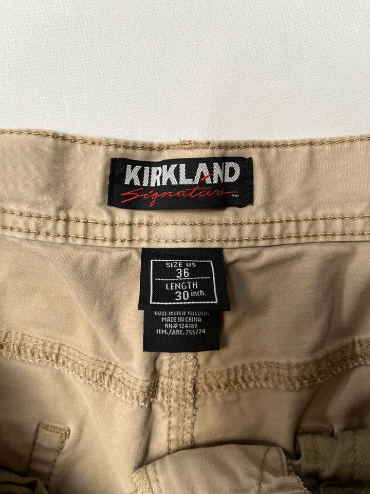 Jeans Kirkland Relax Fit | Talla W36xL30 | Hombre | Beige Foto 3 de 4