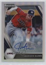 2021 Panini Prizm Draft Picks Silver Prizm Auto Jackson Glenn #PDP133 Auto 1m4x