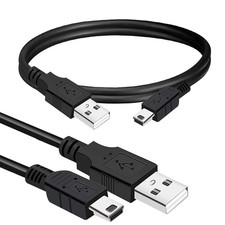 Mini USB Cable 10ft. - Durable USB mini to USB Charging Cord Data Transfer ...