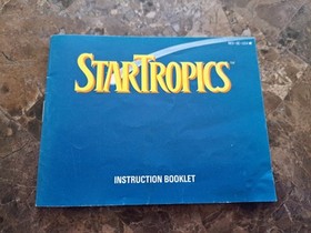 Startropics  Star Tropics Nintendo NES W/ Manual Working Authentic Free Shipping