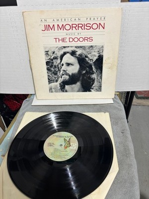 JIM MORRISON AND THE DOORS ~ AN AMERICAN PRAYER VG+ BOOK Gatefold