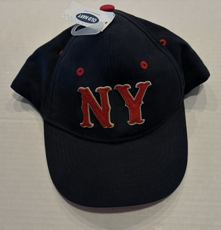 Adult Unisex Navy And Red Old Navy Ball Cap New With Tags NY