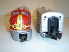 DIESEL ENGINES LOCOMOTIVES O scale Santa Fe K Line 13" long Red Silver NEAR MINT — photo 10