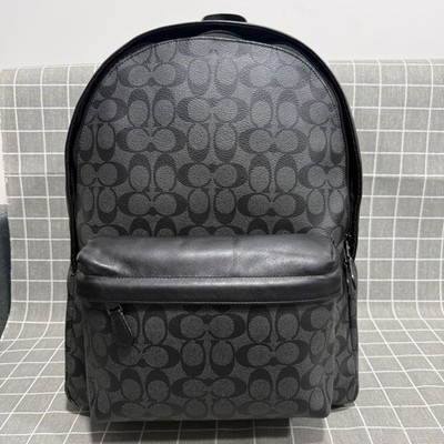 Coach Pre-Owned Authentic Backpack Monogram Coated Canvas