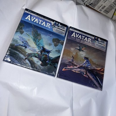 Avatar & Avatar The Way of Water Collector's Editions 4K UHD + Blu-ray + Digital