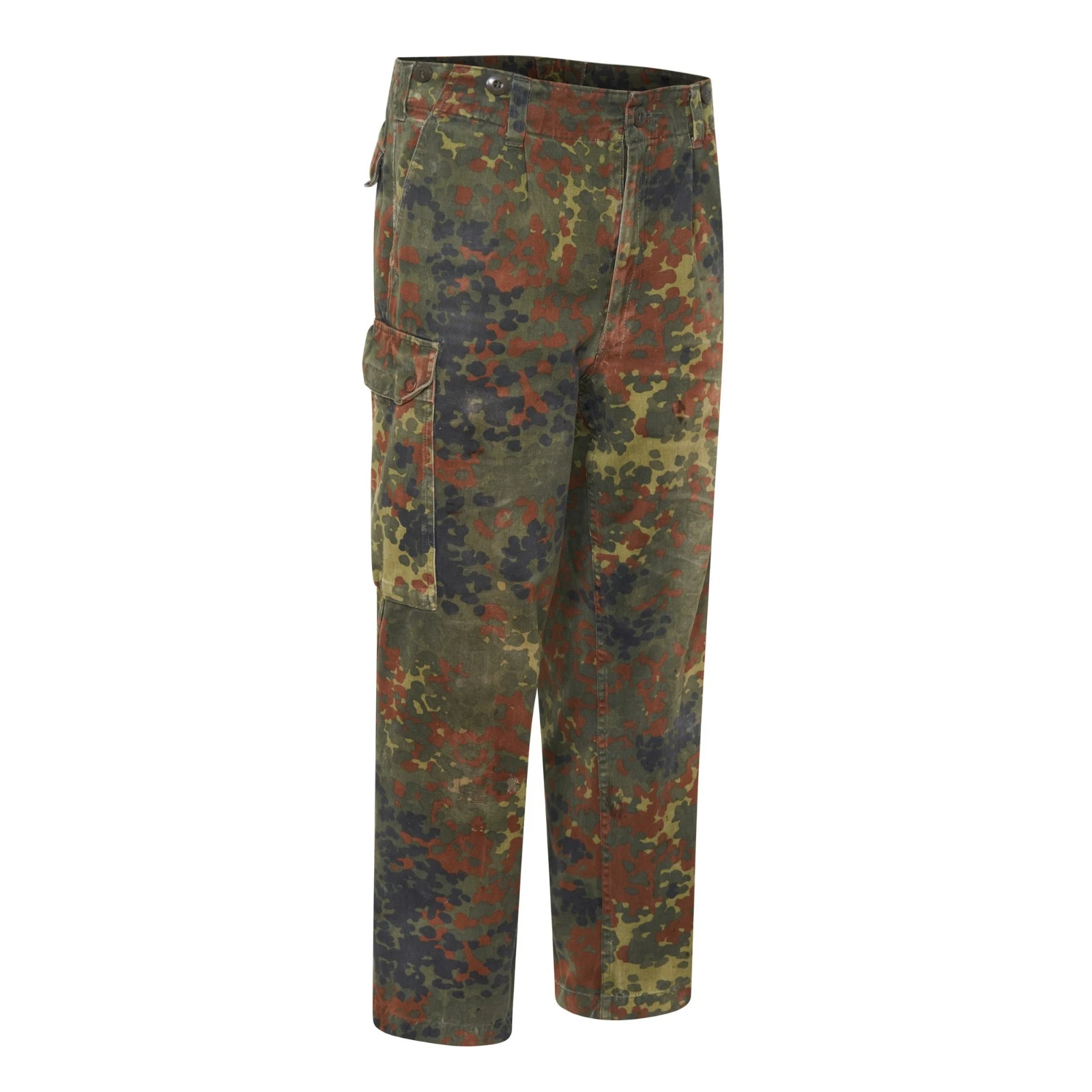 German Army Trouser Original Bundeswehr Combat Vintage Surplus Pants Distressed