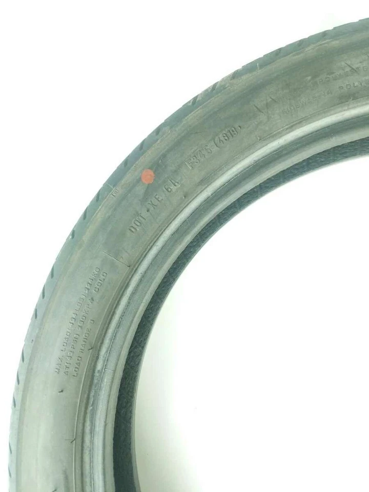 91 BMW K75 S Front Tire METZELER LASERTEC 100/90-18 56V DOT 4819 - Image 3 of 4