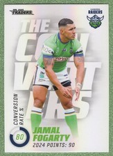 2025 NRL TRADERS THE CONVERTERS CARD - [CANBERRA RAIDERS] - TC02 Jamal FOGARTY
