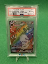 Charizard Vmax 74 PSA 10 Champion's Path 2020 ENG Hyper Rare Rainbow