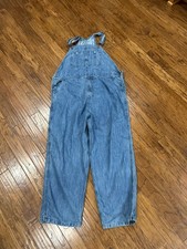 Craftsman Bib Overalls Mens 40x30 Workwear Utility Carpenter