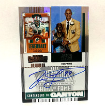 Jason Taylor 2024 Panini Contenders to Canton AUTO SP #/50 Miami Dolphins