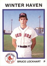 1987 Winter Haven Red Sox ProCards #13 Bruce Lockhart Brunswick Maine ME Card