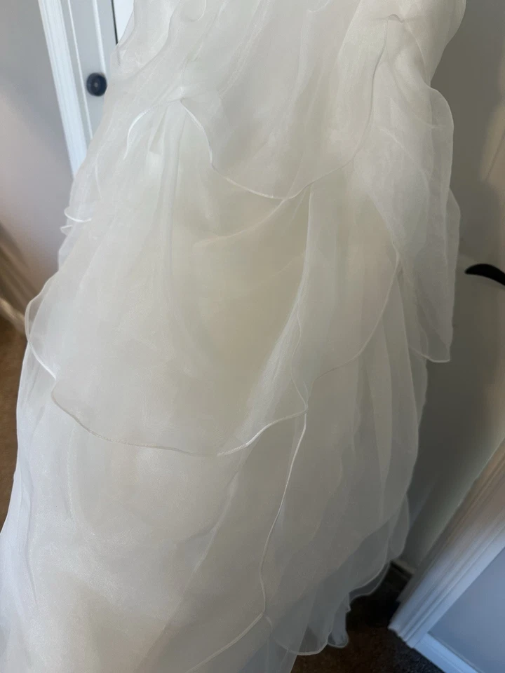 Vestido de noiva David’s tamanho 8  - Imagem 4 de 4