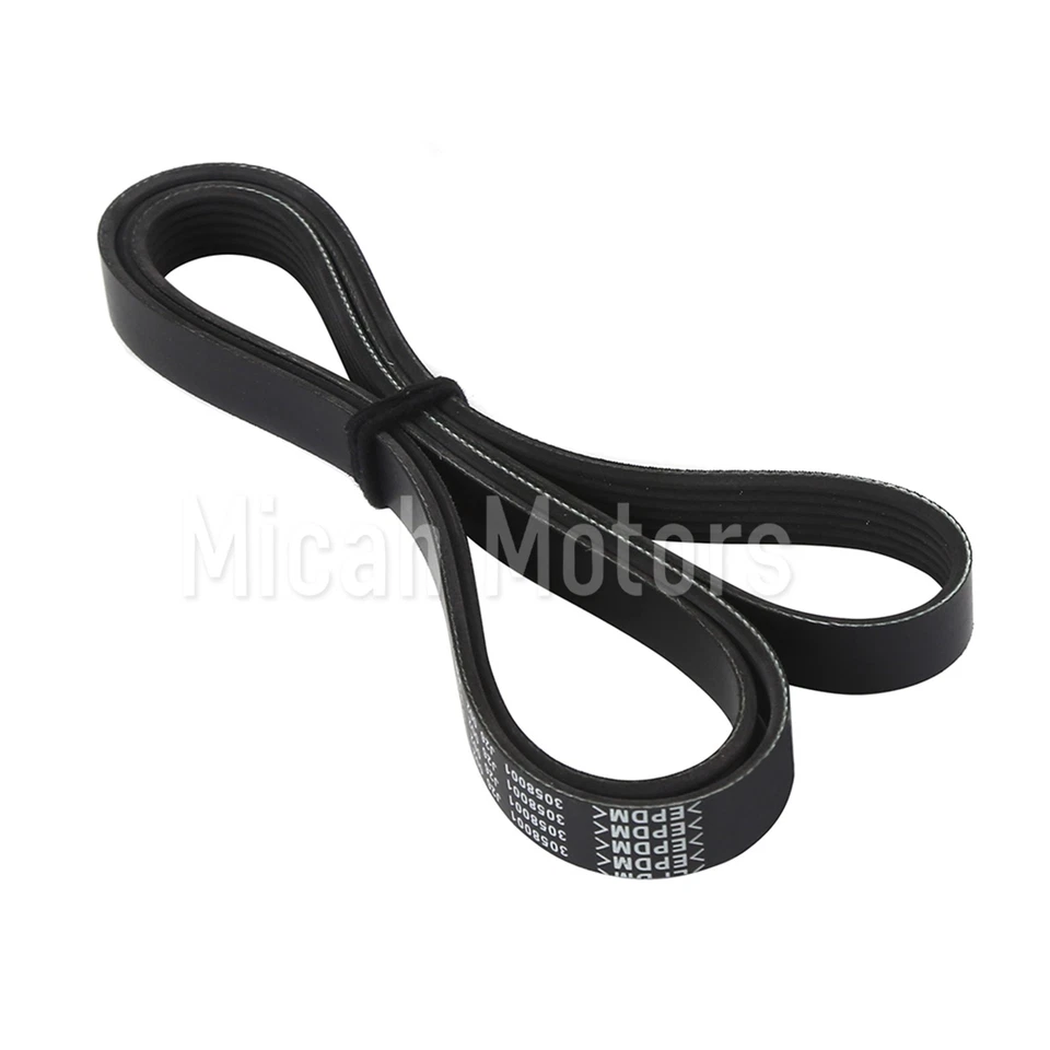 EPDM Serpentine Belt 6PK1885 for 96-08 Audi A4 A6 Chevrolet Toyota Mitsubishi - Изображение 3 из 4