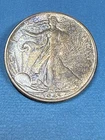 1943 P Walking Liberty Half Dollar BU Toned