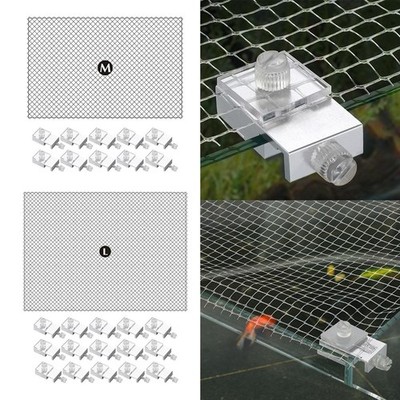 Top Clear Mesh Netting Fish Tank Cover Office Home Aquarium Screen Nets