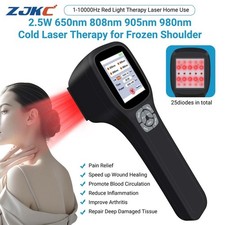 2.5W Handheld Cold Laser Therapy LLLT Device Wound Heal Neuropathy Pain Relief