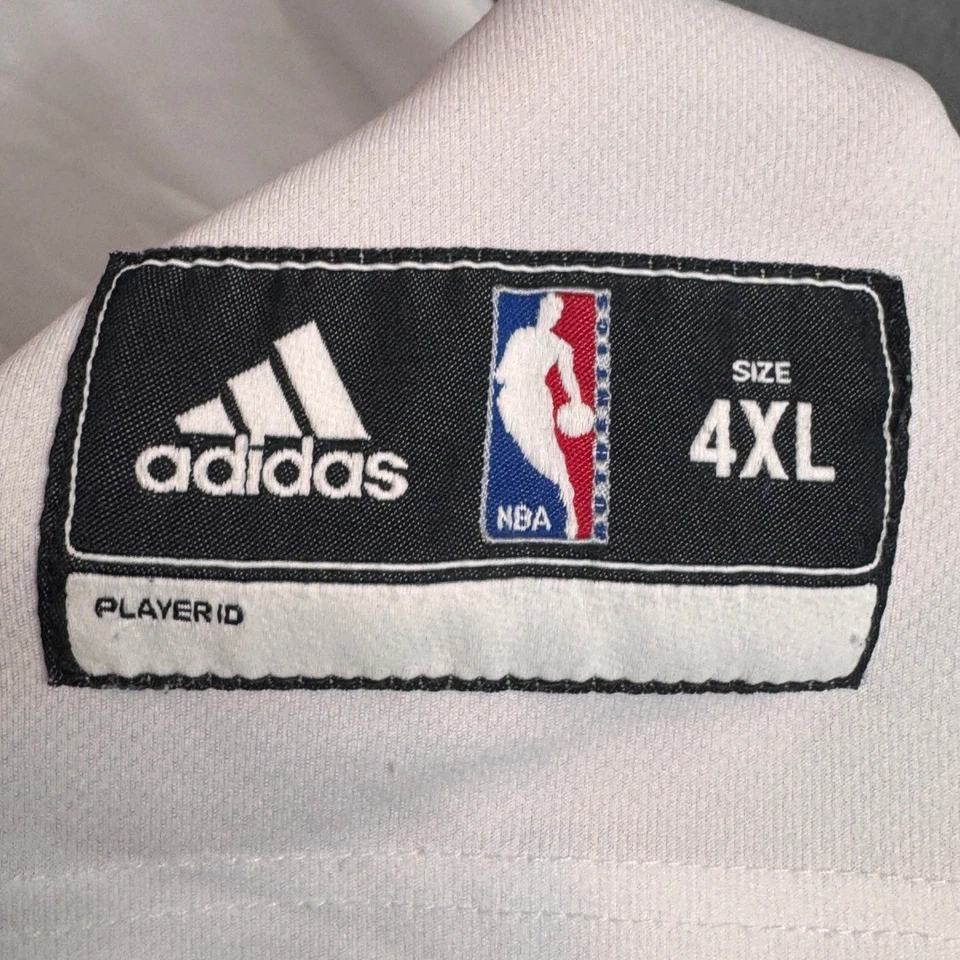 Adidas NBA 4XL PlayerID Warm Up Shooting Shirt Red White Blue Pro Team 2012 - Image 4 of 4