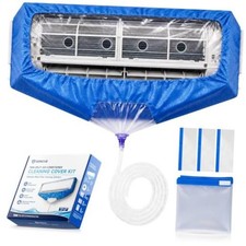 Mini Split Bib Kit: 27-40 in Air Conditioner Cleaning  Wall Mounted Units,