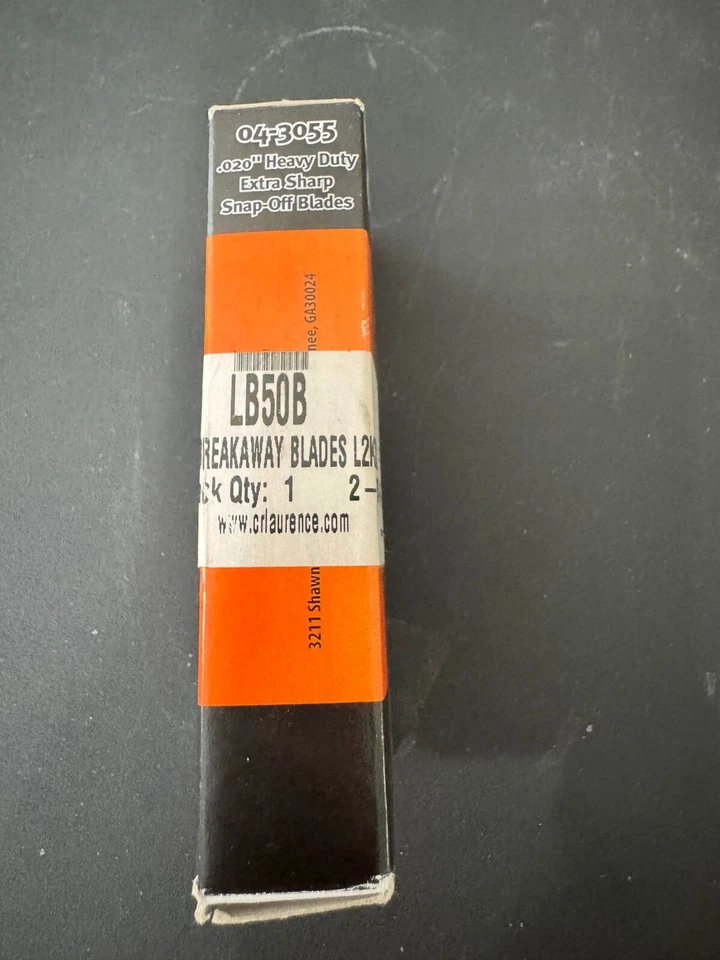 CRL LB50B Breakaway Blades for the L2K and XL2 Knives / 04-3055 / 50 Blades - Image 3 of 3