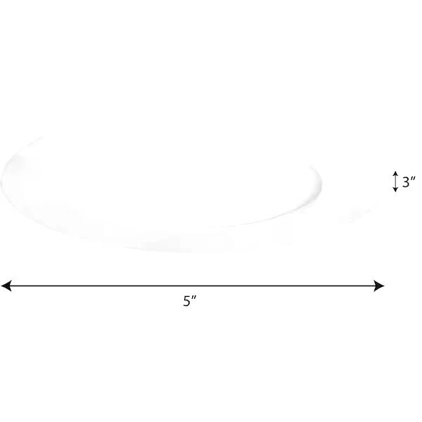 Progress Lighting 7 in. 3000K White Integrated LED Recessed Trim - Image 4 of 4