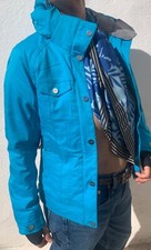 Phenix Jacket Zip Up Blue Size 10 Uk Warm Ski Vintage Rrp £550