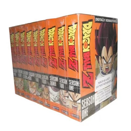 Dragon Ball Z komplette Serie Staffel 1-9 [DVD, 54-Disc, Boxed] Neu Nur Englisch - Bild 1 von 6